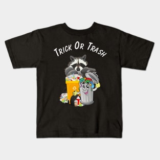 Trick or trash Kids T-Shirt